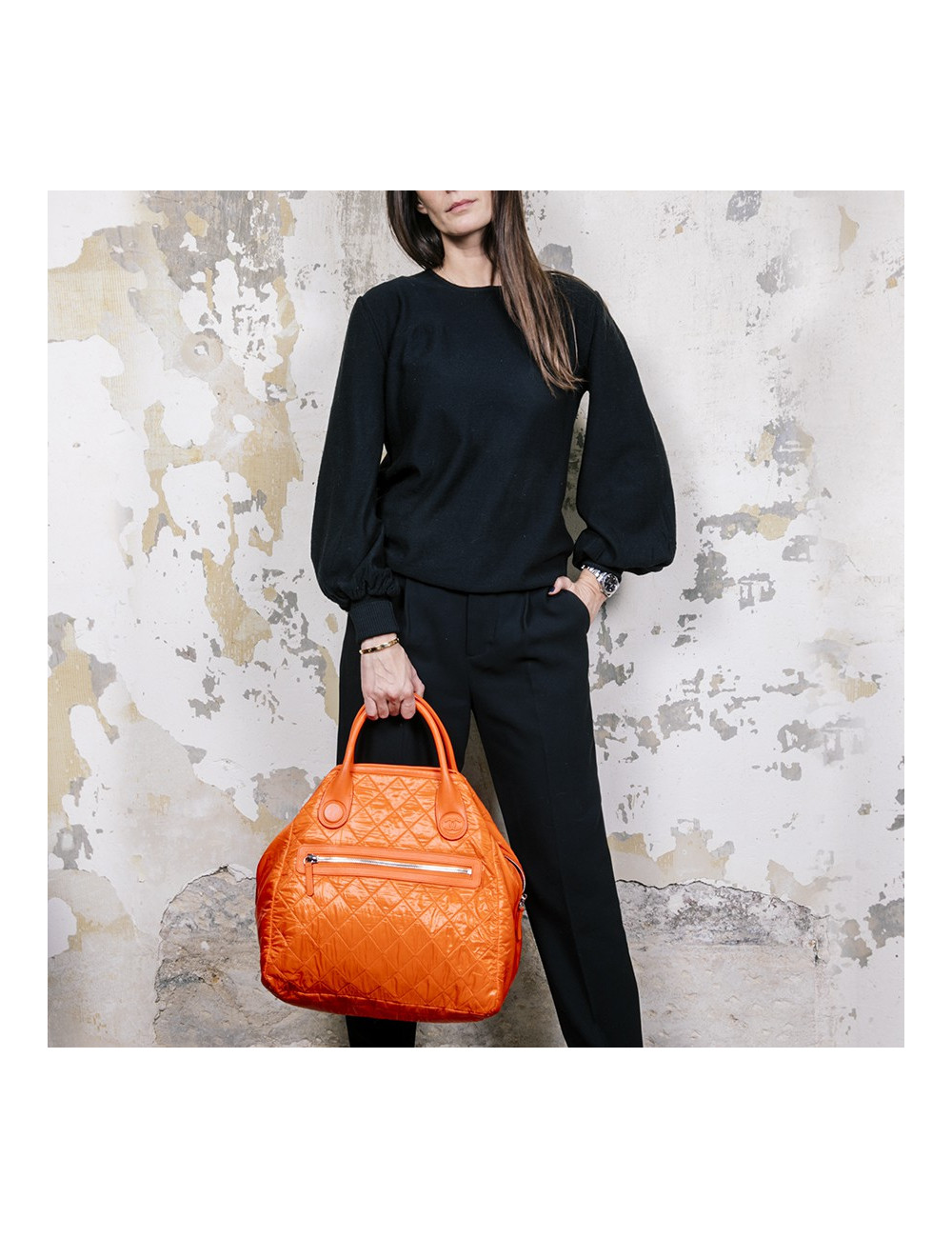 Sac Cocoon CHANEL orange