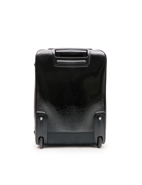 Valise roulante LOUIS VUITTON cuir verni 
