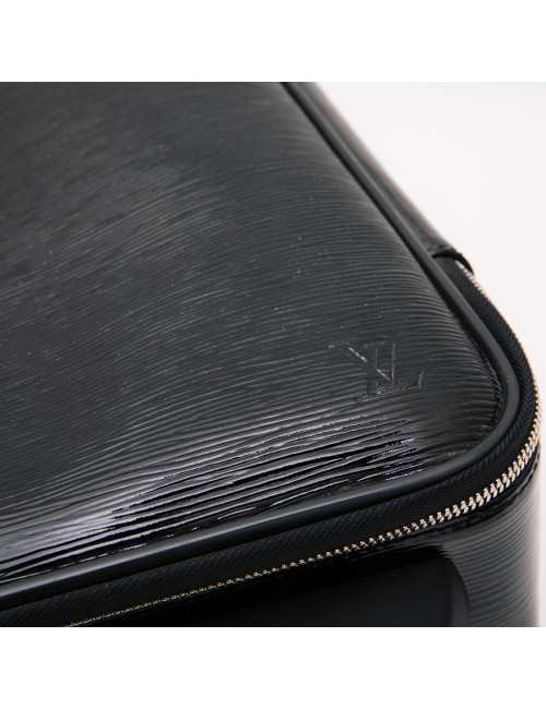 Valise roulante LOUIS VUITTON cuir verni 