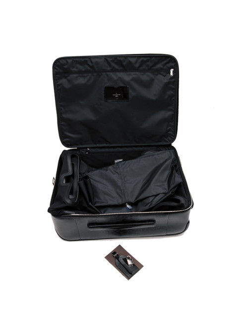 Valise roulante LOUIS VUITTON cuir verni 