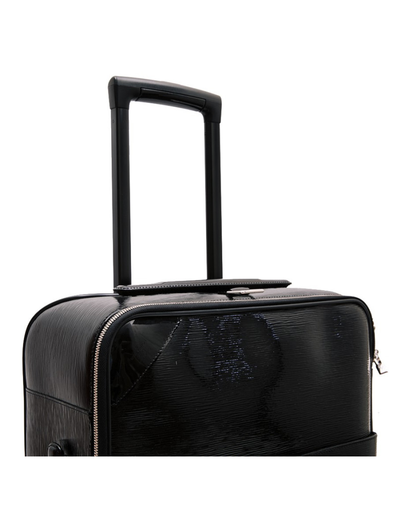 Valise roulante LOUIS VUITTON cuir verni 
