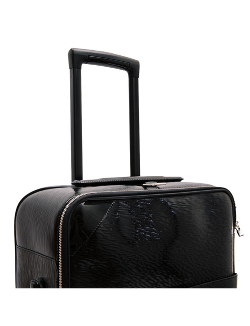 Valise roulante LOUIS VUITTON cuir verni 