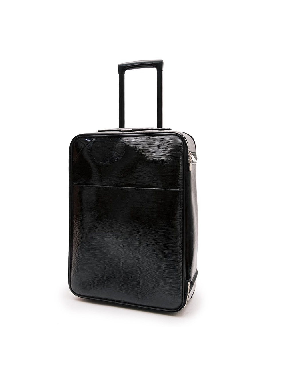 Valise roulante LOUIS VUITTON cuir verni 