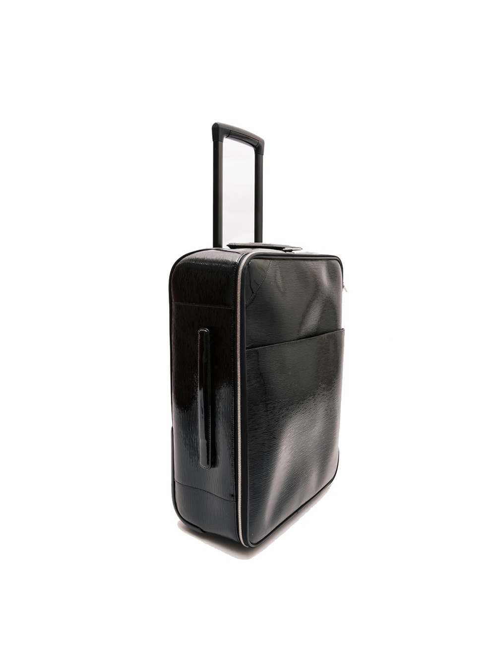 Valise roulante LOUIS VUITTON cuir verni 