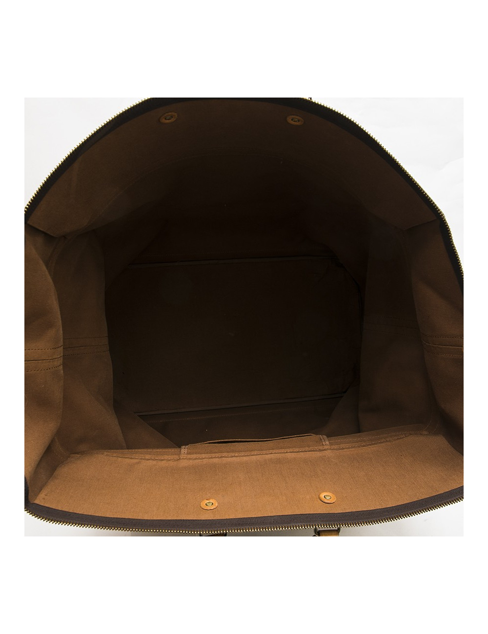 LOUIS VUITTON Weekend vintage travel bag in brown monogram canvas