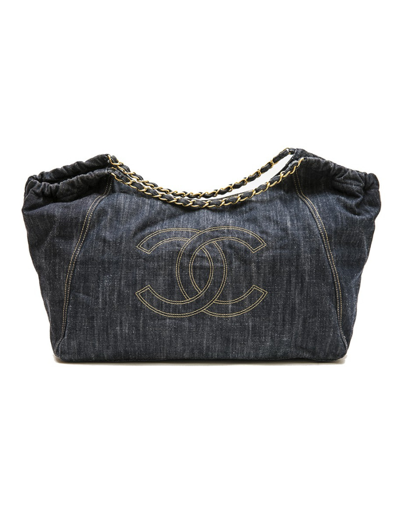 Sac CHANEL en toile denim 