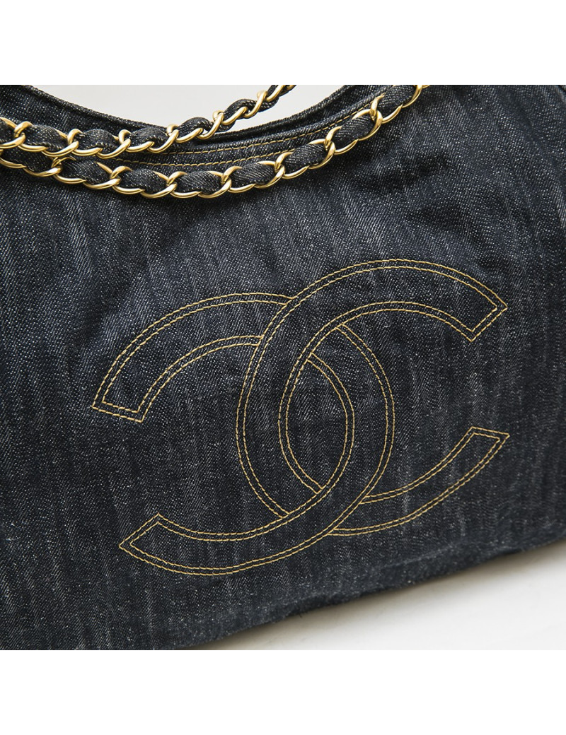 Sac CHANEL en toile denim 