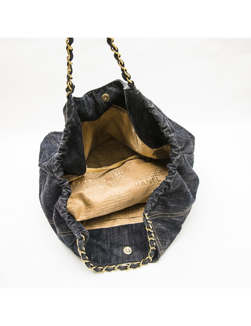 Sac CHANEL en toile denim 