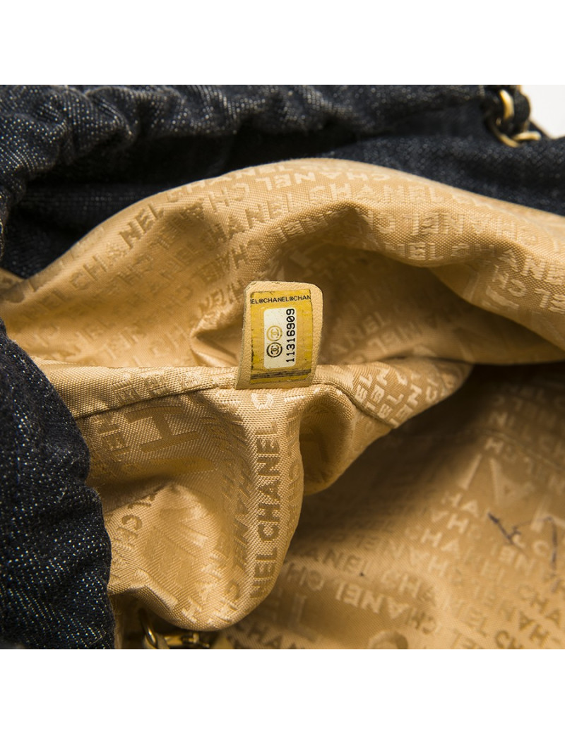 Sac CHANEL en toile denim 
