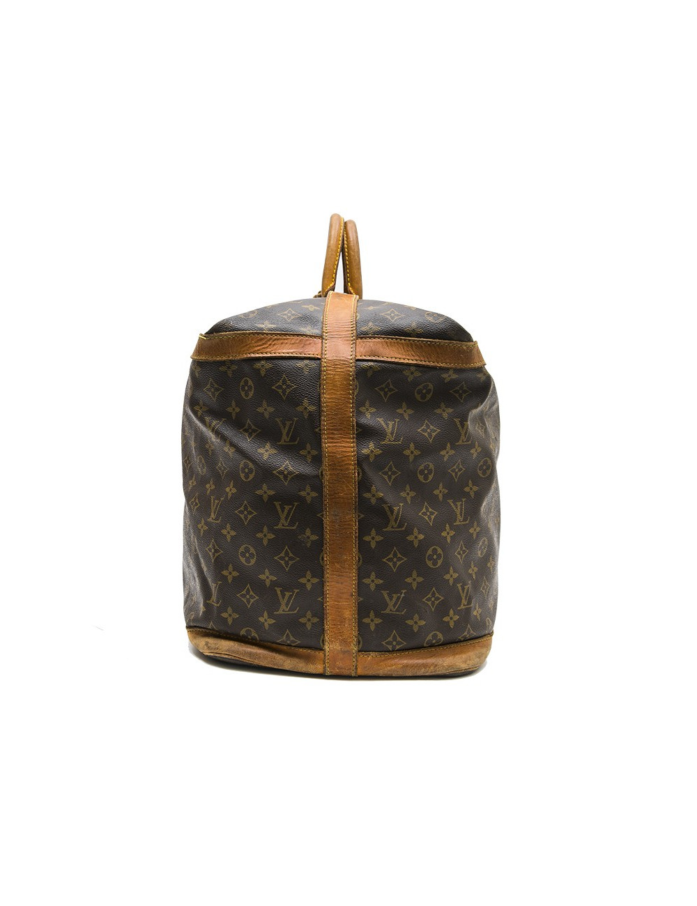 LOUIS VUITTON vintage travel bag in brown monogram canvas
