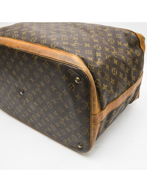 LOUIS VUITTON vintage travel bag in brown monogram canvas