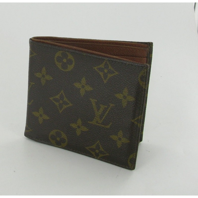 LOUIS VUITTON wallet in brown monogram coated canvas - VALOIS VINTAGE PARIS
