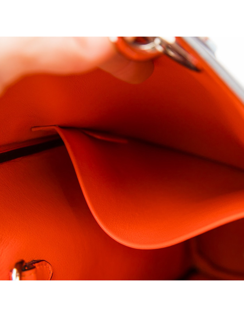 Sac Lady D DIOR ebleu ciel et python