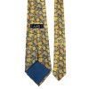 HERMÈS vintage tie in multicolored printed silk