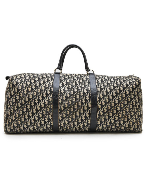 Sac Keepall CHRISTIAN DIOR en toile monogram vintage