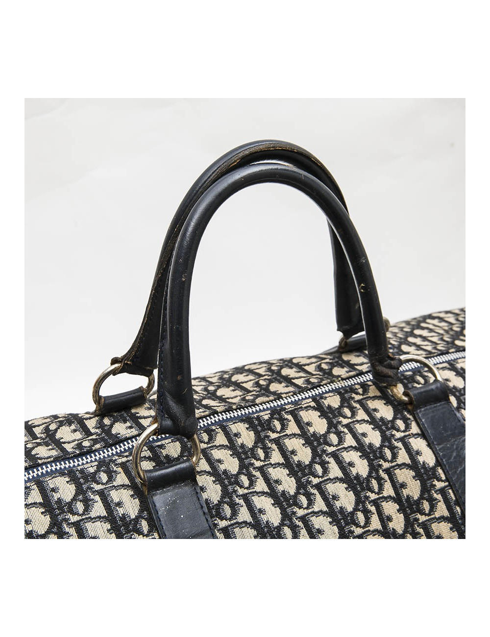 Sac Keepall CHRISTIAN DIOR en toile monogram vintage