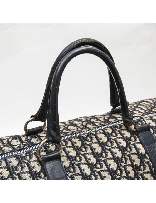 Sac Keepall CHRISTIAN DIOR en toile monogram vintage