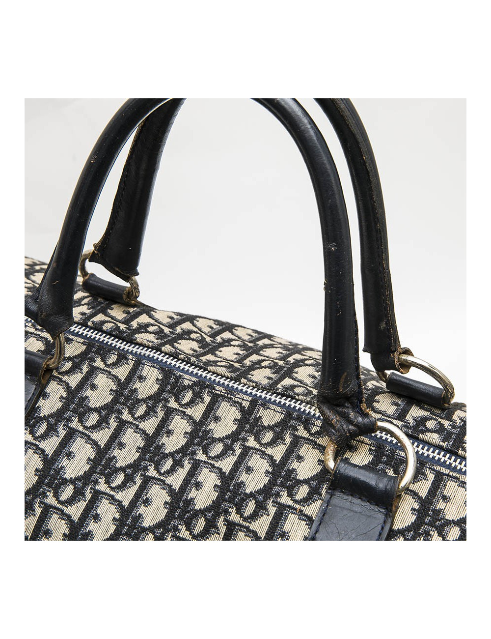 Sac Keepall CHRISTIAN DIOR en toile monogram vintage