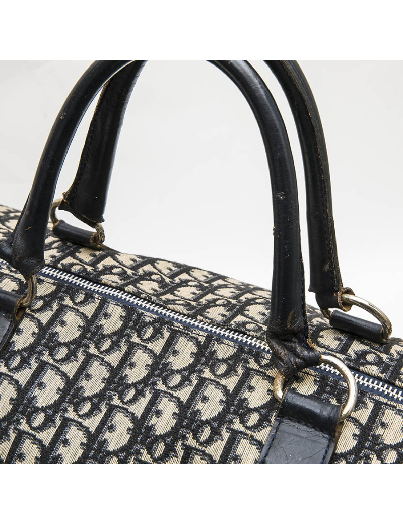 Sac Keepall CHRISTIAN DIOR en toile monogram vintage
