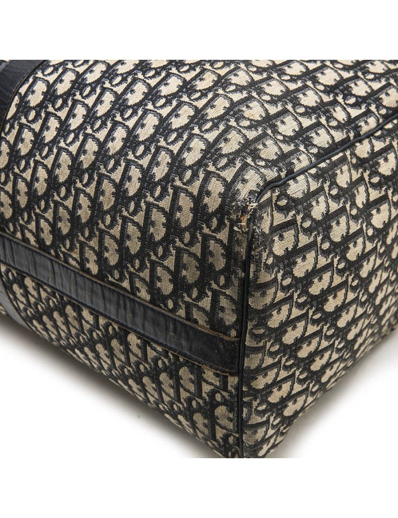 Sac Keepall CHRISTIAN DIOR en toile monogram vintage