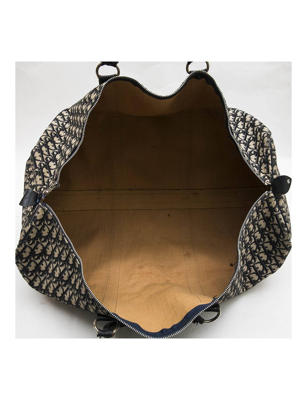 Sac Keepall CHRISTIAN DIOR en toile monogram vintage