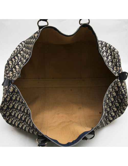 Sac Keepall CHRISTIAN DIOR en toile monogram vintage