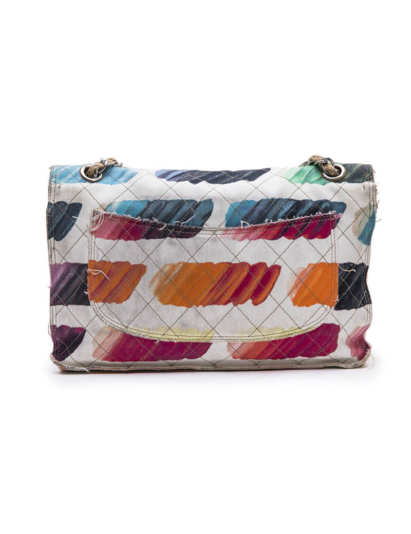 Sac CHANEL en toile graffitis 