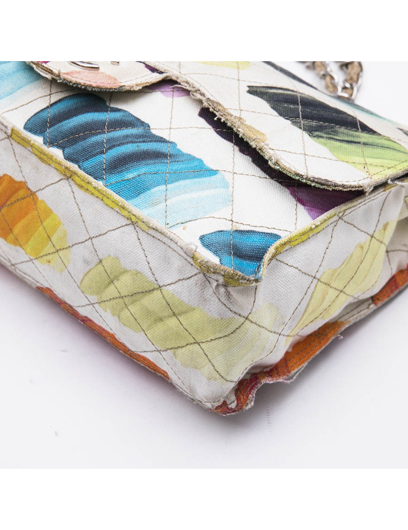 Sac CHANEL en toile graffitis 