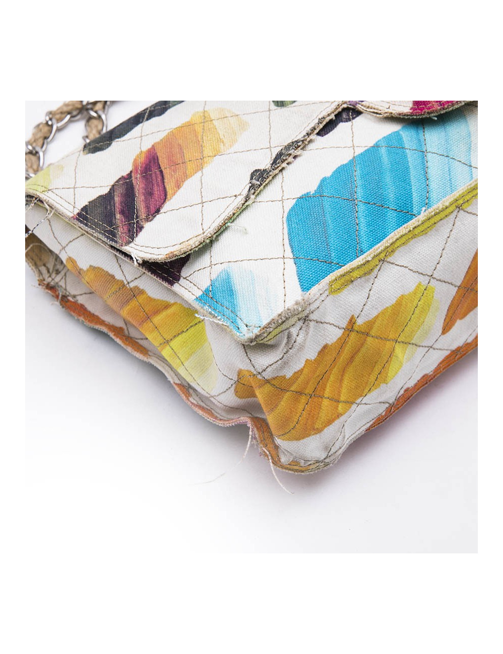 Sac CHANEL en toile graffitis 