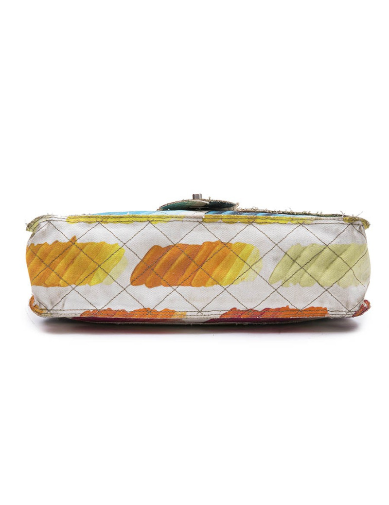 Sac CHANEL en toile graffitis 