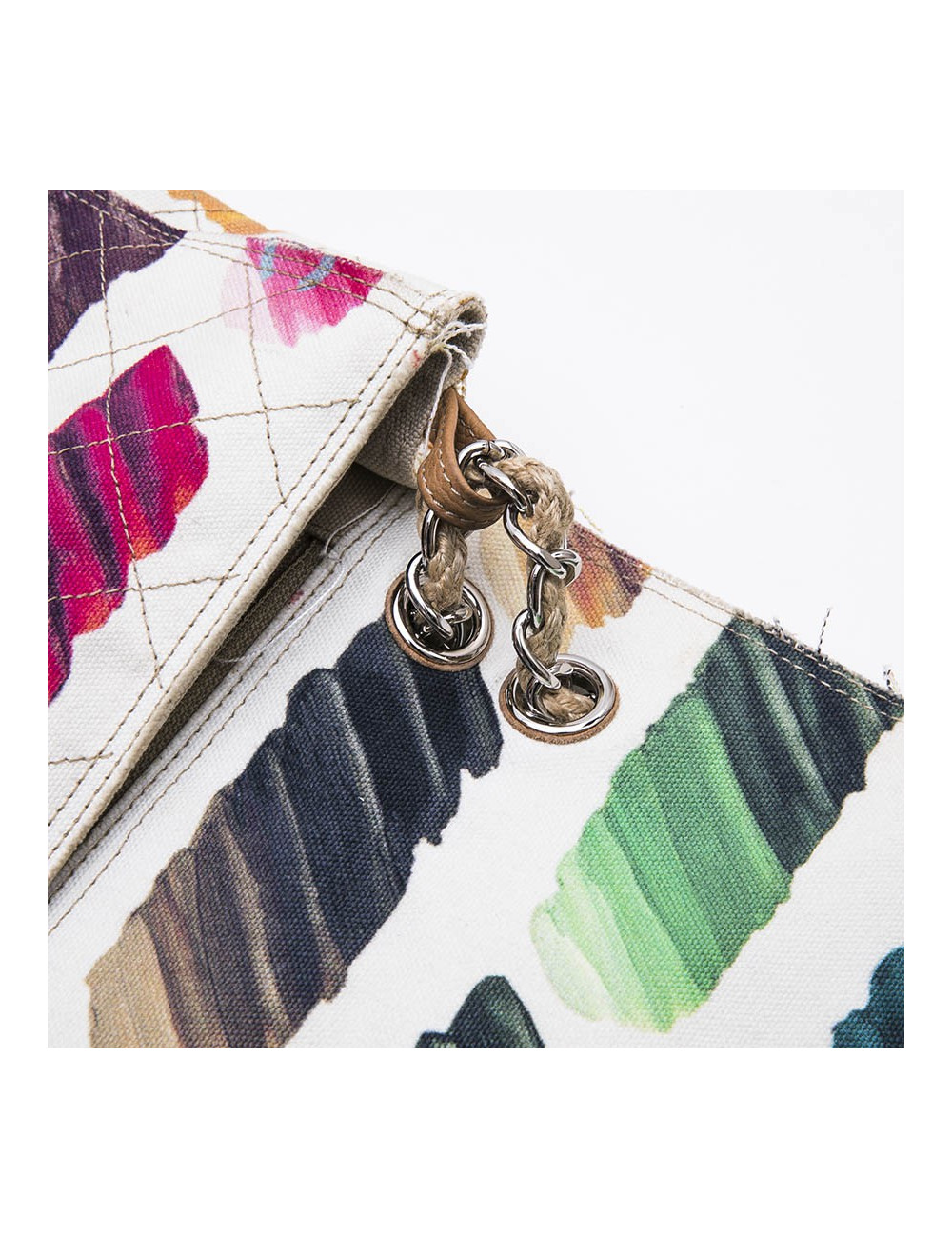 Sac CHANEL en toile graffitis 