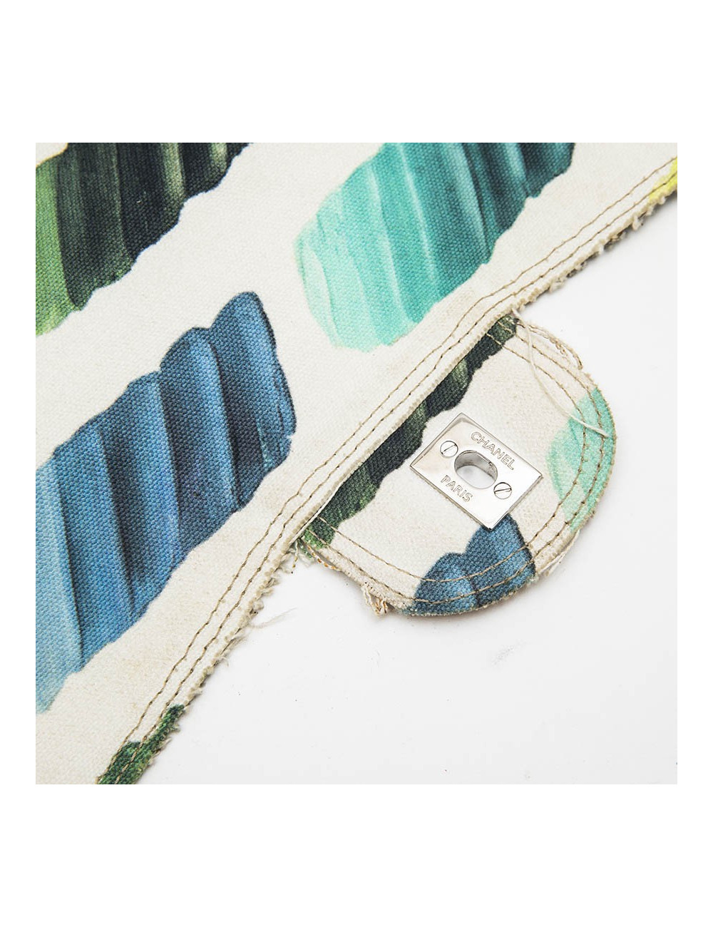 Sac CHANEL en toile graffitis 