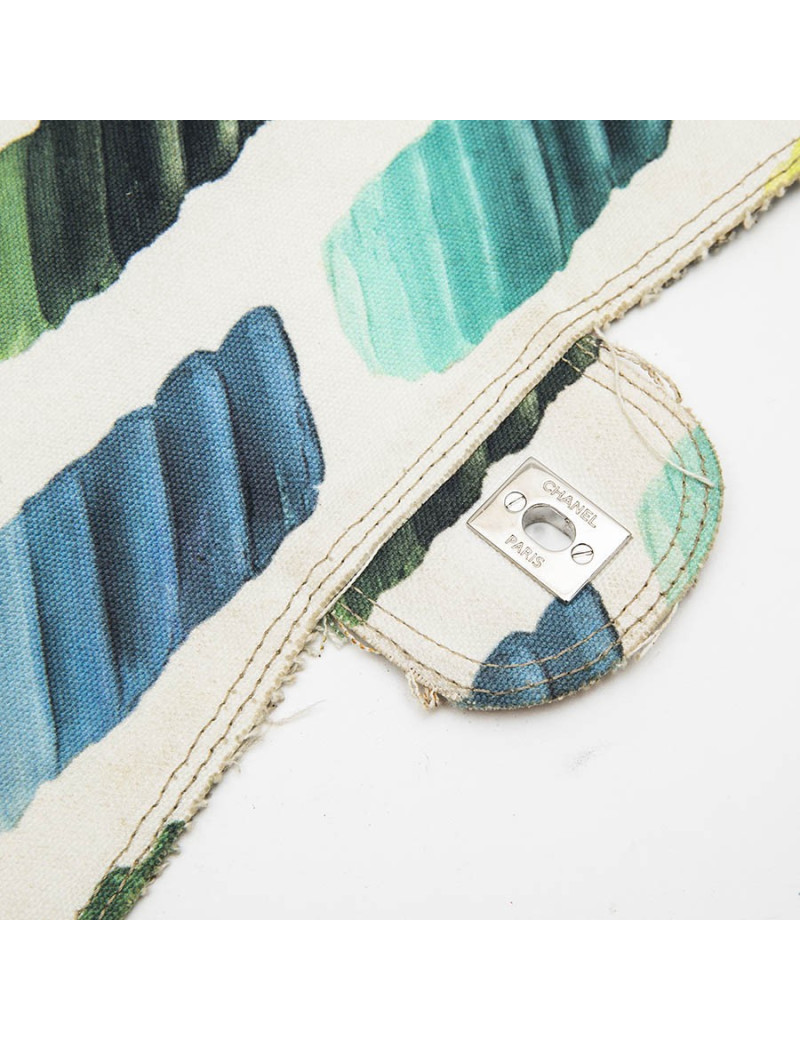 Sac CHANEL en toile graffitis 