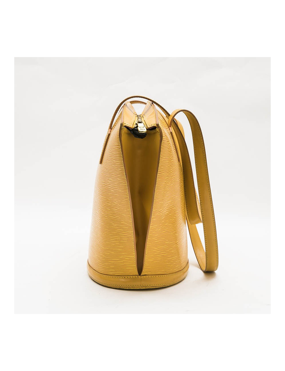 Sac LOUIS VUITTON cuir épi jaune