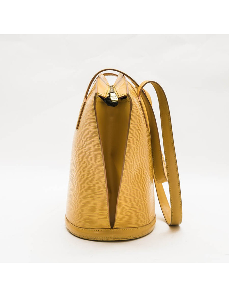 Sac LOUIS VUITTON cuir épi jaune