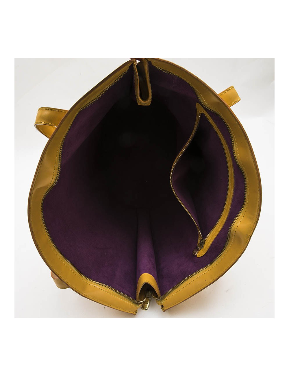 Sac LOUIS VUITTON cuir épi jaune