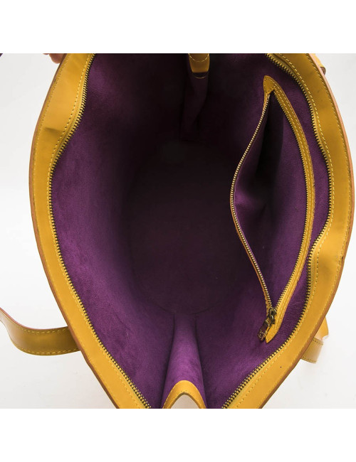 Sac LOUIS VUITTON cuir épi jaune