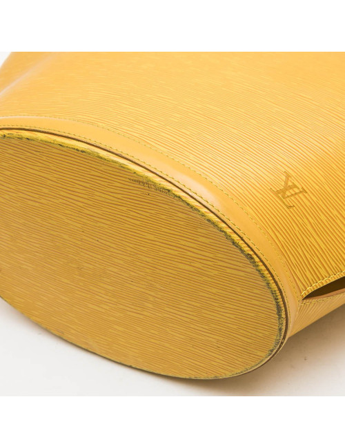 Sac LOUIS VUITTON cuir épi jaune