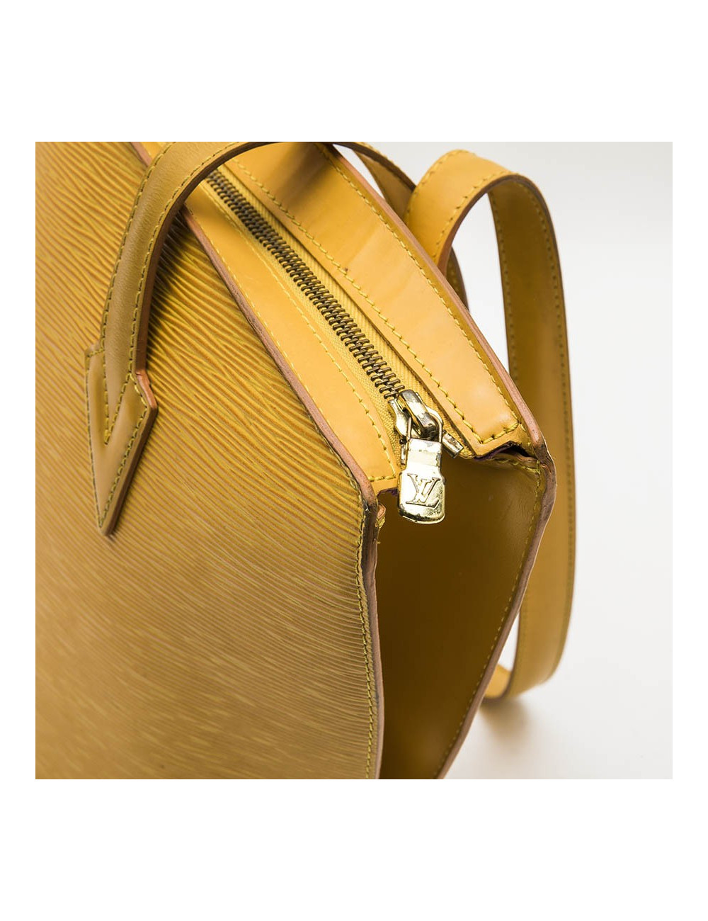 Sac LOUIS VUITTON cuir épi jaune