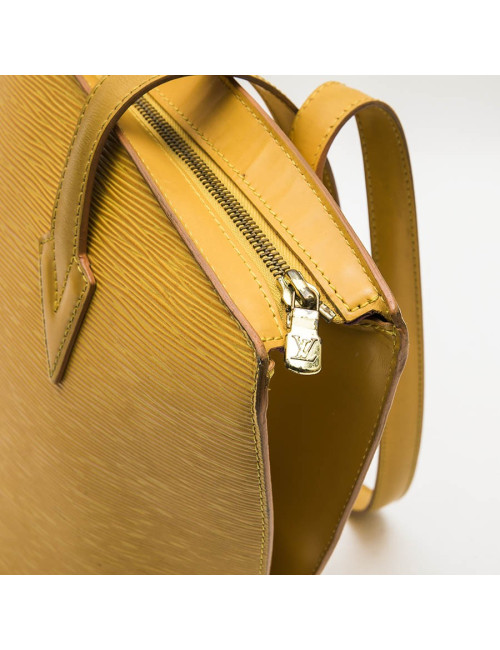 Sac LOUIS VUITTON cuir épi jaune