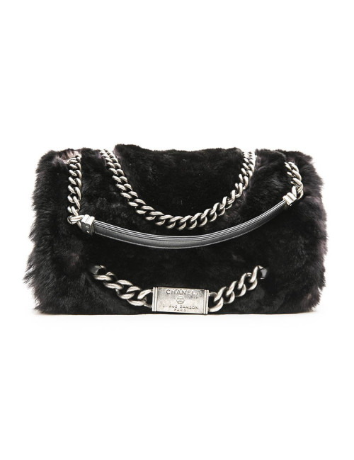 Sac CHANEL en cuir et orylag