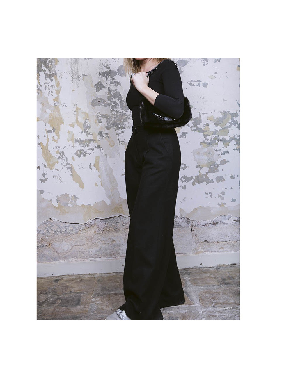 Sac CHANEL en cuir et orylag