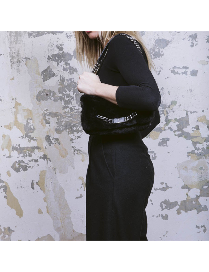 Sac CHANEL en cuir et orylag