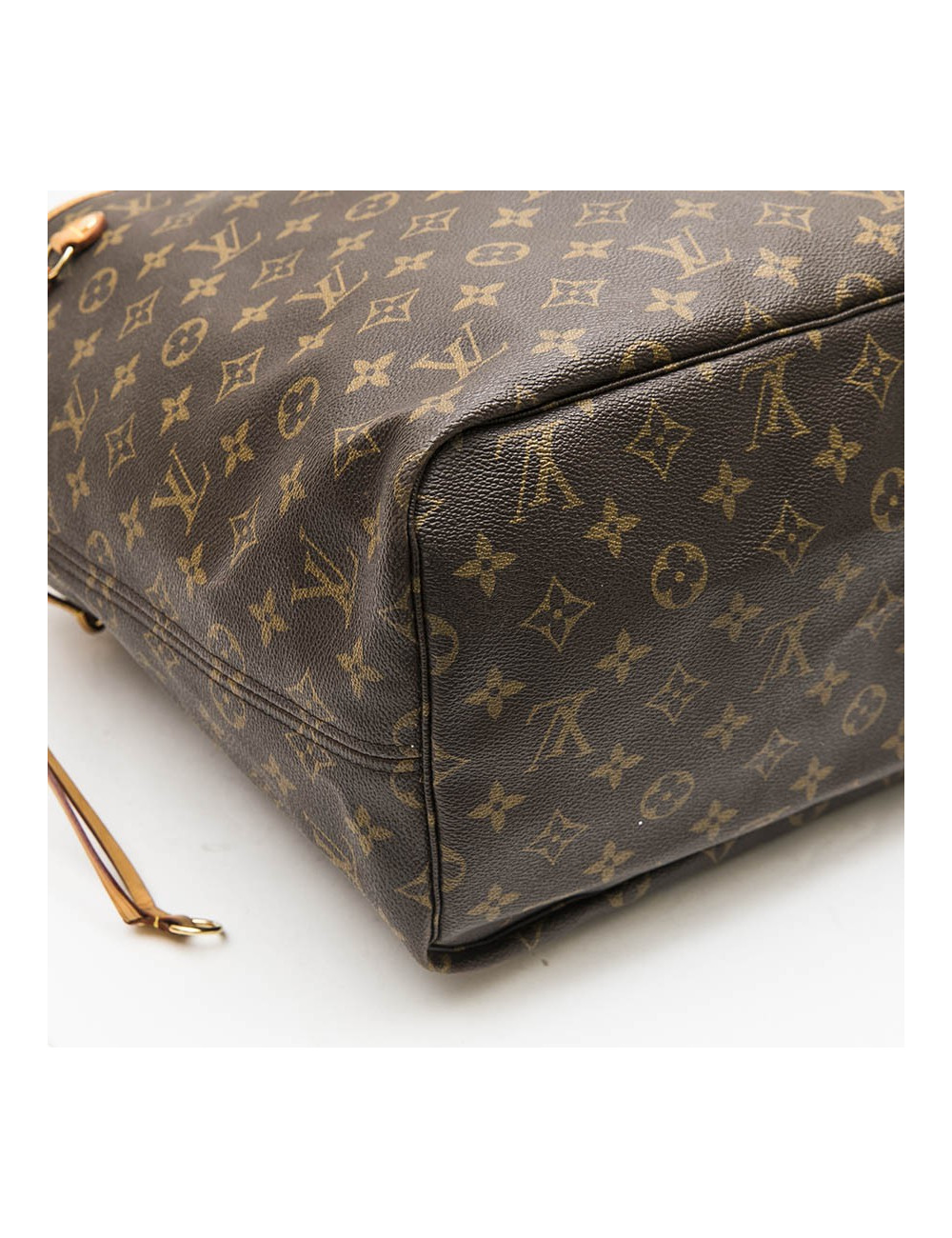 LOUIS VUITTON 'Neverfull' bag in brown monogram canvas