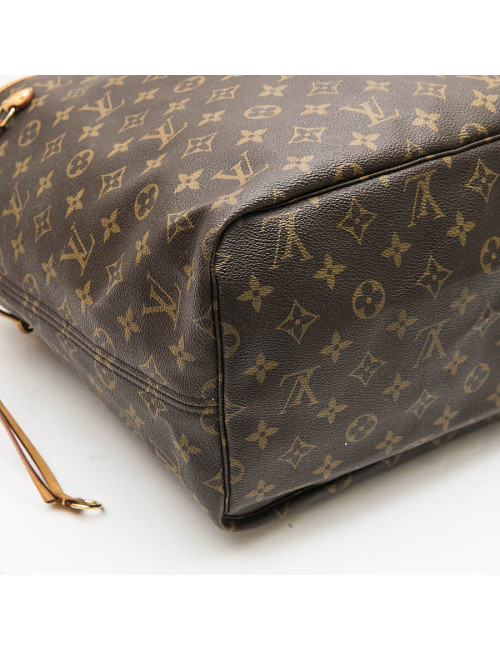 LOUIS VUITTON 'Neverfull' bag in brown monogram canvas