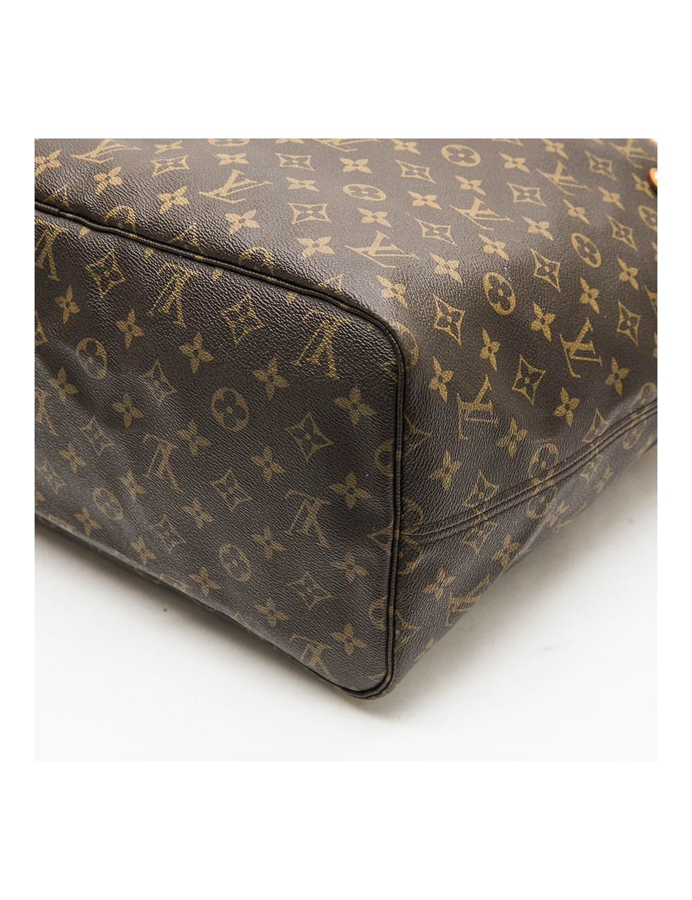 LOUIS VUITTON 'Neverfull' bag in brown monogram canvas
