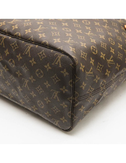 LOUIS VUITTON 'Neverfull' bag in brown monogram canvas