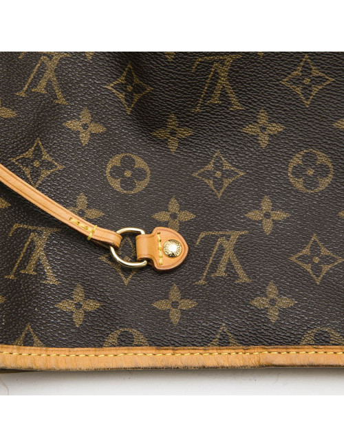 LOUIS VUITTON 'Neverfull' bag in brown monogram canvas
