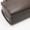 LOUIS VUITTON bag in brown épi leather