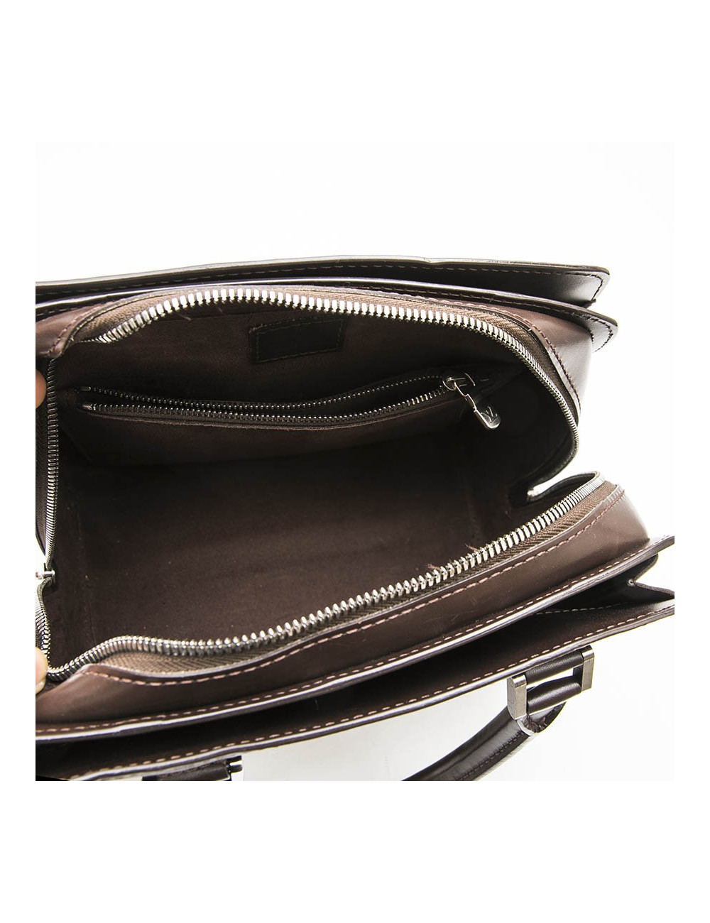 Sac LOUIS VUITTON cuir épi marron